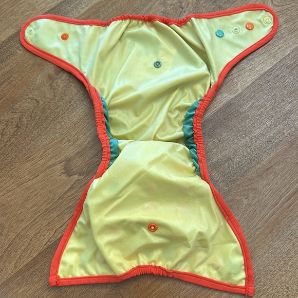 Bigger Best Bottom Diaper Cover in Falling Leaves - Picture 4 of 4